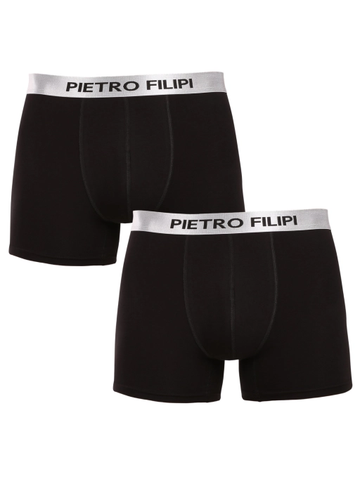 2PACK METALIC černé boxerky