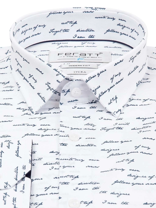 Pánská košile WORDS MODERN bílá
