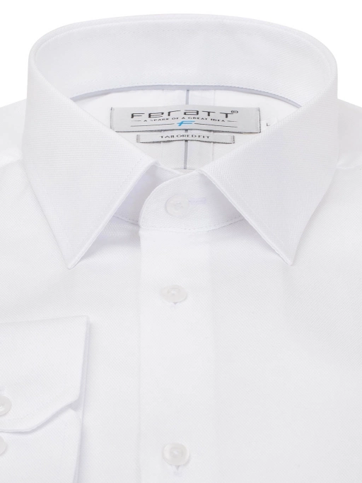 Pánská košile F-LINE LUX bílá TAILORED