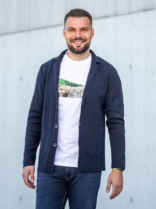 Pánský svetr RENO modrý
