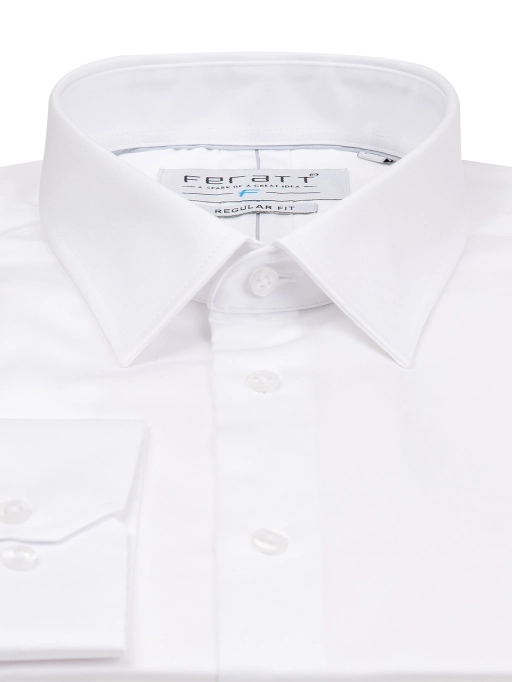 Pánská košile F-LINE NON IRON REGULAR bílá