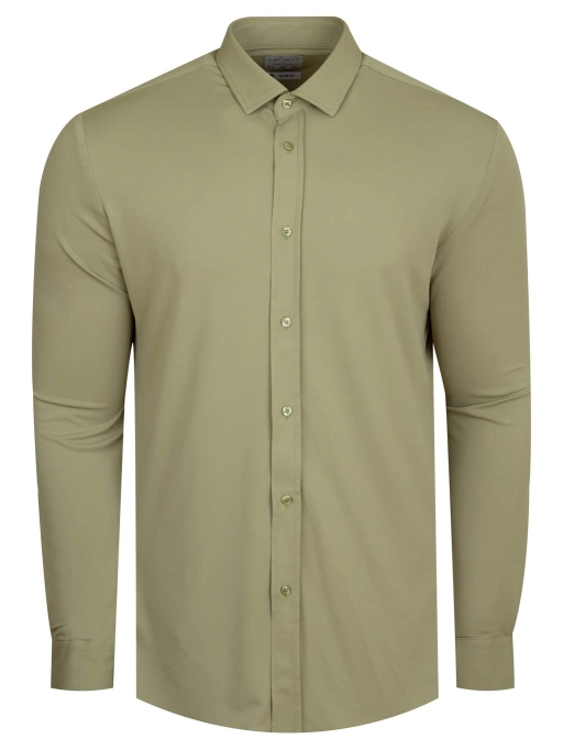 Košile PERFORMANCE SLIM zelená 17