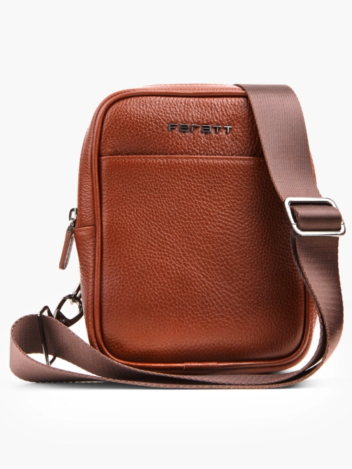 Pánská taška CROSSBODY hnědá