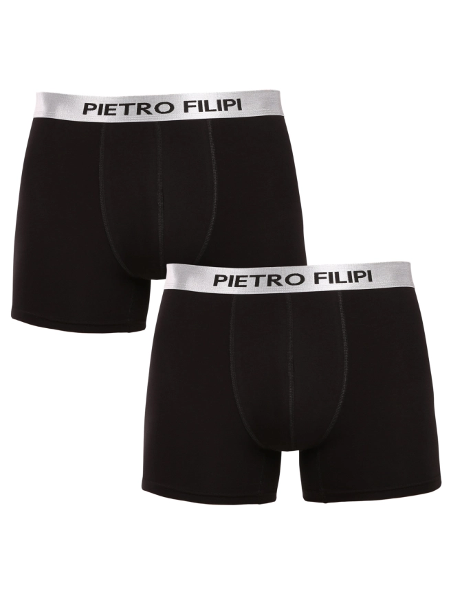 2PACK METALIC černé boxerky náhledový obrázek 1