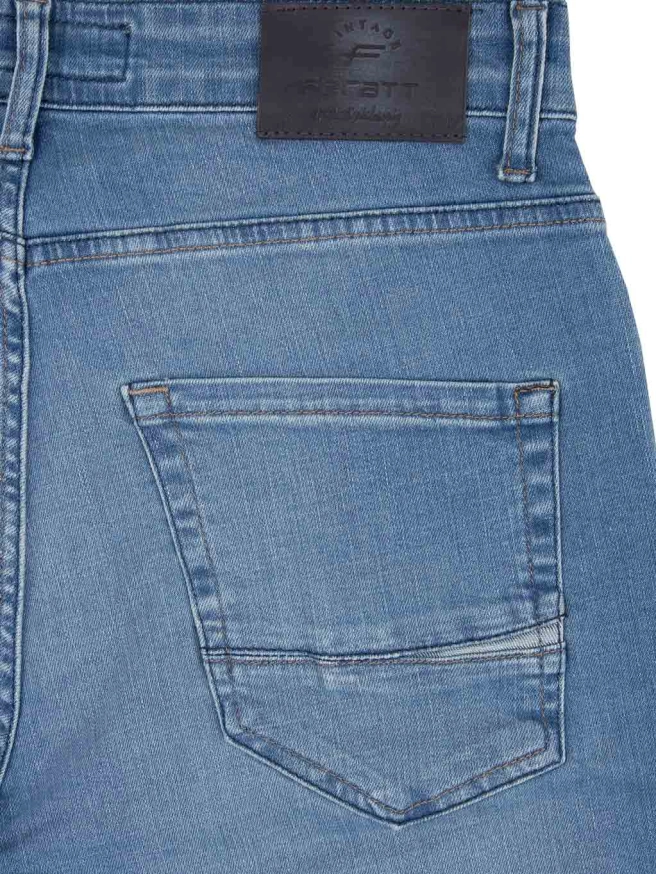Kraťasy Stretch NAVARO světle modré náhledový obrázek 4