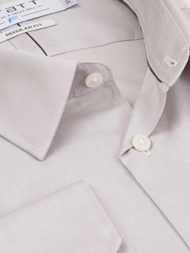 Pánská košile F-LINE NON IRON REGULAR šedá náhledový obrázek 3