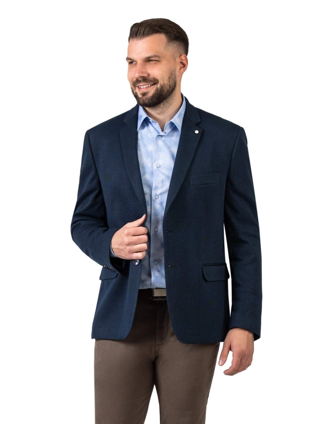 Pánské sako MATEO III modré náhledový obrázek 2