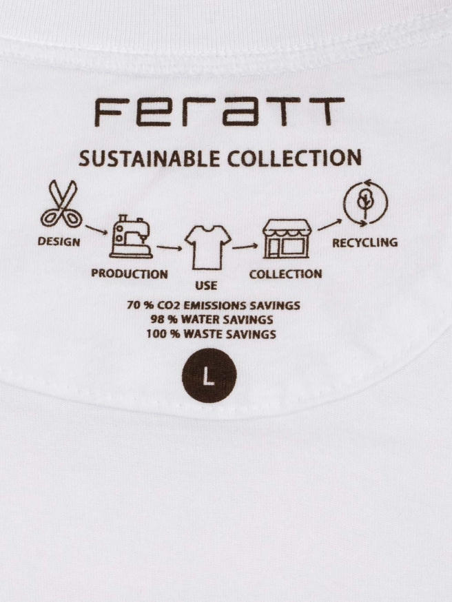 Tričko PLANET ECO biobavlna bílé náhledový obrázek 4