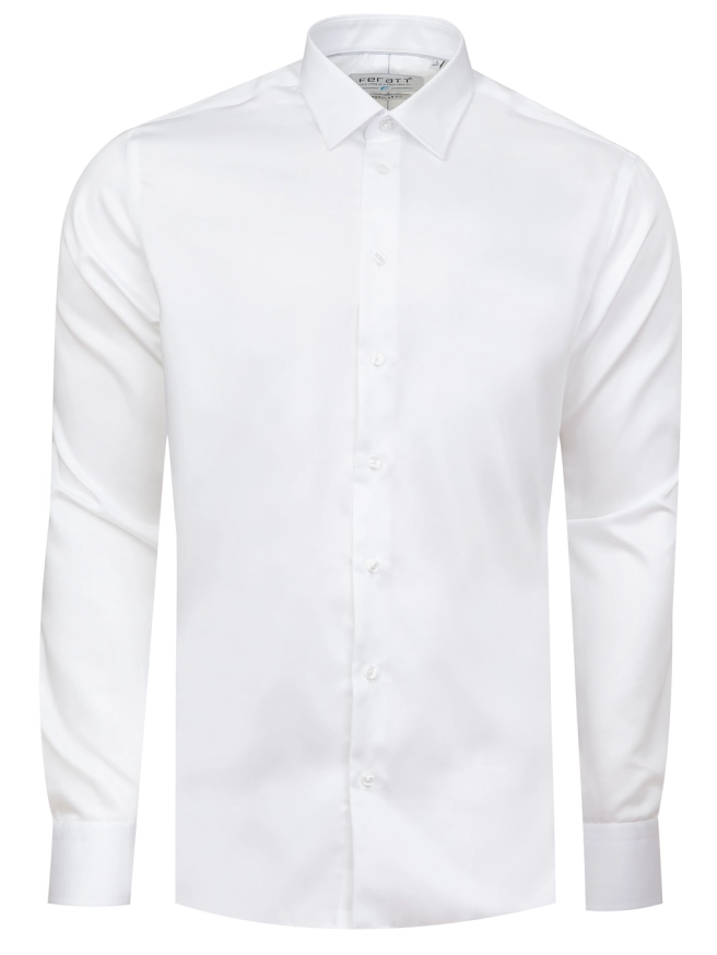 Pánská košile F-LINE NON IRON REGULAR bílá náhledový obrázek 2