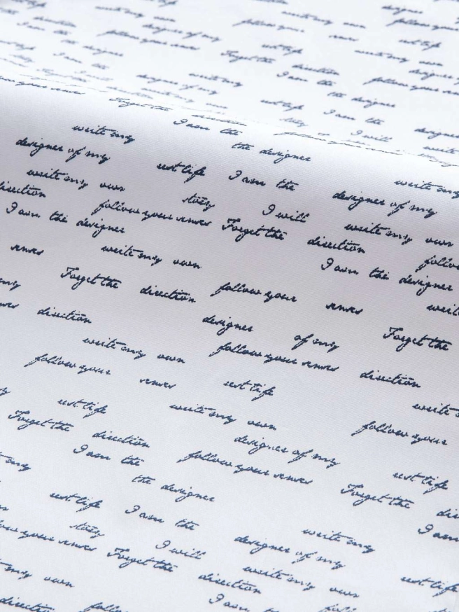 Pánská košile WORDS MODERN bílá náhledový obrázek 5