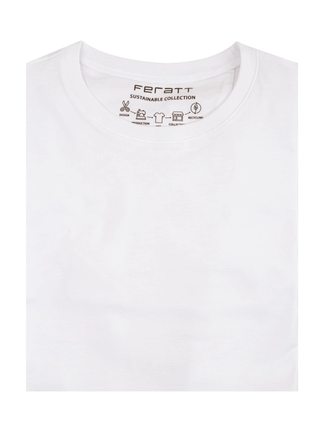 Tričko PLANET ECO biobavlna bílé náhledový obrázek 3