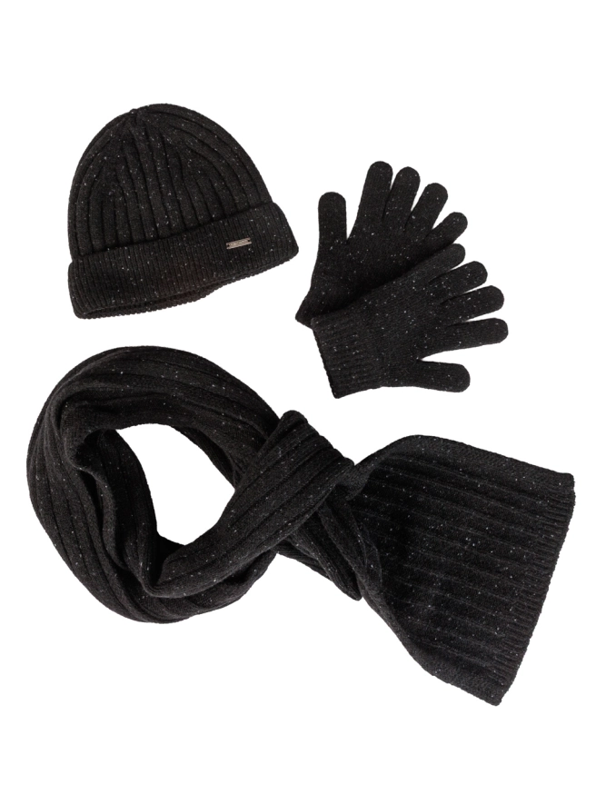 Pletený set H 2503 černý náhledový obrázek 1