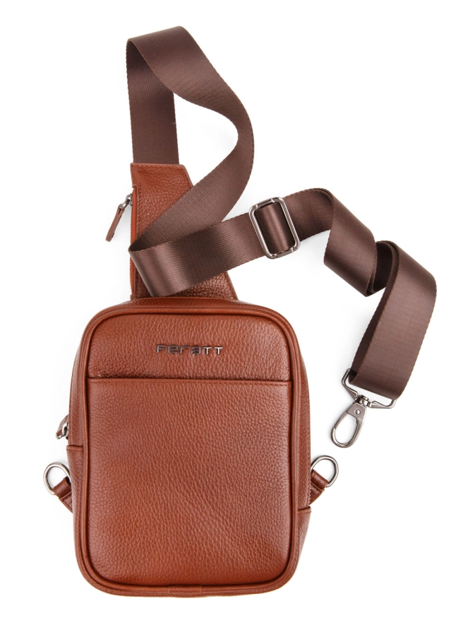 Pánská taška CROSSBODY hnědá náhledový obrázek 3