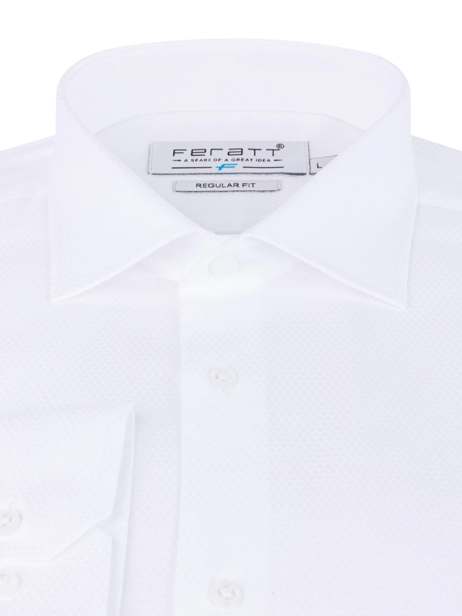 Pánská košile DON VITO II. TAILORED bílá náhledový obrázek 1