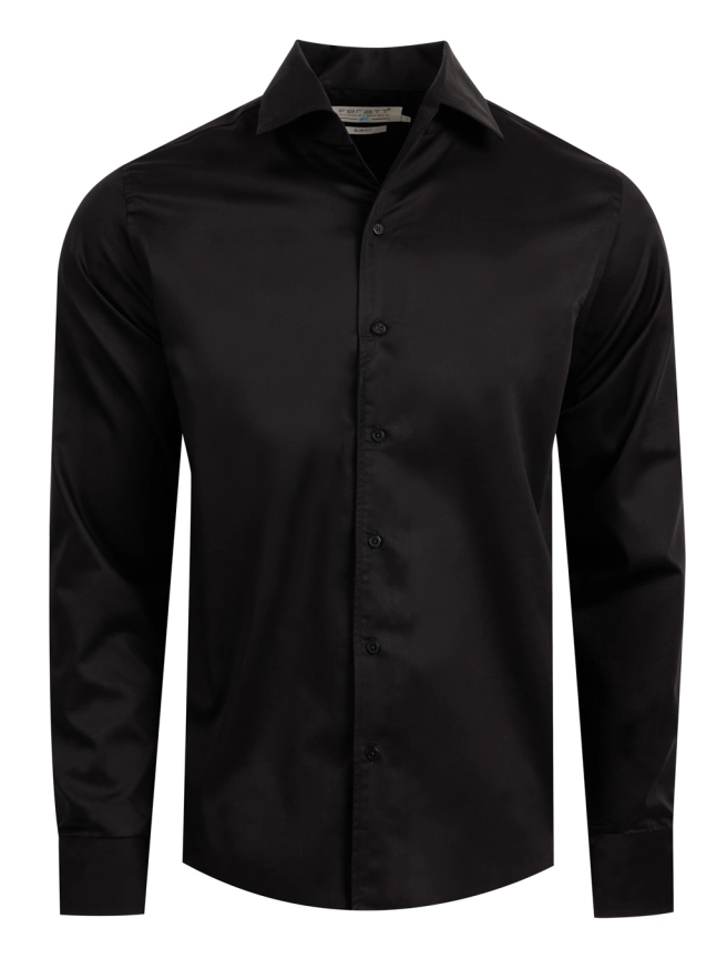 Pánská košile COLIN SLIM FIT černá náhledový obrázek 2