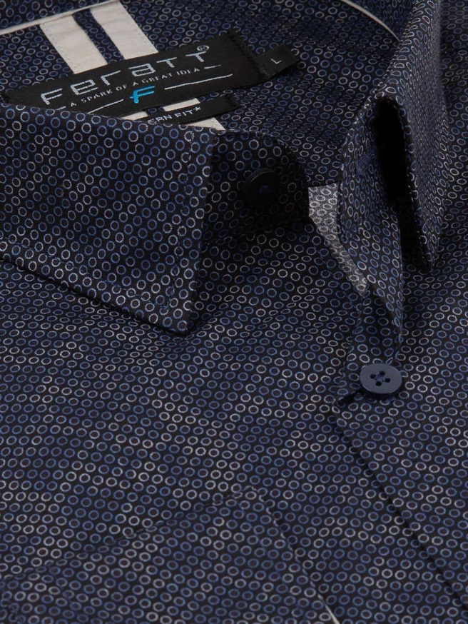 Pánská košile MILANO MODERN navy aria.thumb 3