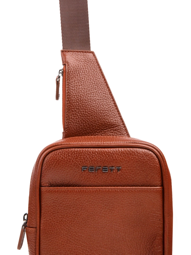 Pánská taška CROSSBODY hnědá náhledový obrázek 6